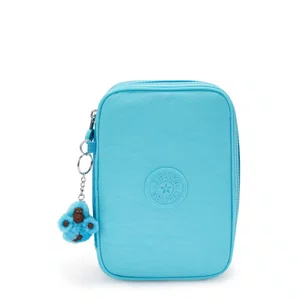 Estojo Kipling 100 Pens Azul-Turquesa