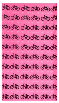 Bandana HUPI - Love Bikes Rosa