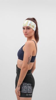 Bandana HUPI Run Colors Branco