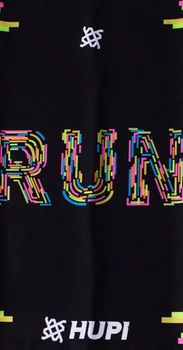 Bandana HUPI Run Colors Preto