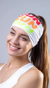 Bandana HUPI Run Run Run Branco