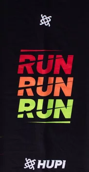 Bandana HUPI Run Run Run Preto