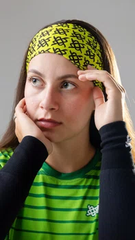 Bandana HUPI - Simbol Amarelo