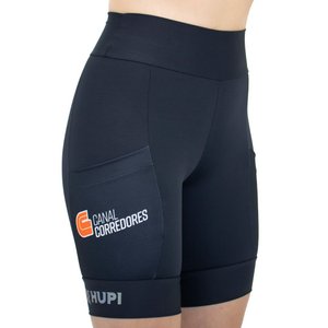 Bermuda Compressão Feminina HUPI Longa - Canal Corredores