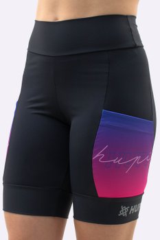 Bermuda Compressão Feminina HUPI Longa Colors Roxo