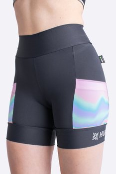 Bermuda Compressao Feminina HUPI Run Curta Boreal
