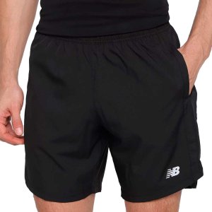Bermuda New Balance Masculina Accelerate 7 Preto Bermuda New Balance Masculina Accelerate 7 Preto