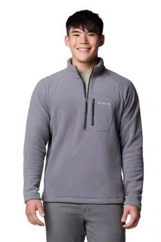 Blusa Fleece Columbia Masculina Fast Trek III Cinza