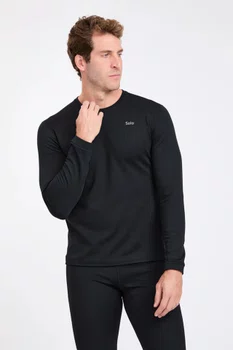 Blusa Segunda Pele X-Thermo DS Crew Masculina Preta