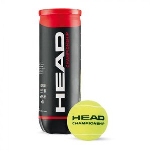 Bola HEAD de Tênis Championship Tubo 3 Unidades
