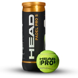 Bola HEAD Padel Pro S Tubo 3 Unidades