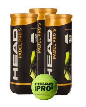 Bola HEAD Padel Pro S Tubo 3 Unidades - 3 Tubos