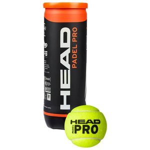 Bola HEAD Padel Pro Tubo 3 Unidades