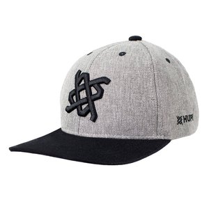 Boné HUPI AM6 Cinza e Preto