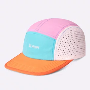 Boné HUPI Run Supreme Air Laranja e Rosa