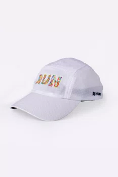 Boné para Corrida HUPI Run Colors Branco 