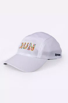 Boné para Corrida HUPI Run Colors Branco 