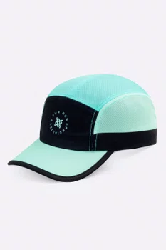 Boné para Corrida HUPI Run Fast Preto e Verde