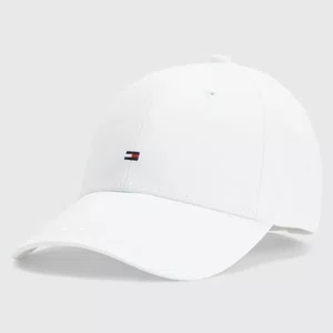 Boné Tommy Hilfiger Clássico Aba Curva Branco