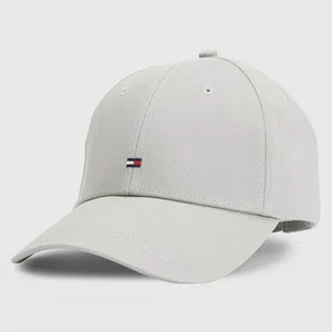 Boné Tommy Hilfiger Clássico Aba Curva Cinza