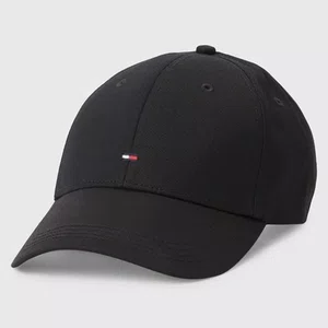 Boné Tommy Hilfiger Clássico Aba Curva Preto