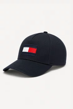 Boné Tommy Hilfiger Clássico Bandeira Azul Marinho