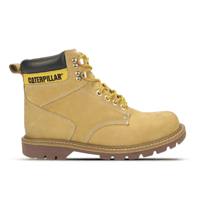 Bota Caterpillar Second Shift Masculina Marrom Claro