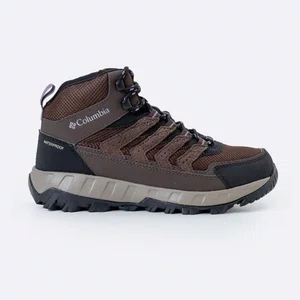 Bota Columbia Feminina Strata Trail Mid WP Marrom Lilás