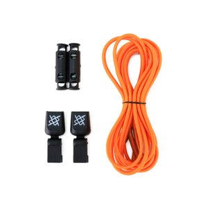 Cadarço Elástico HUPI LACES Laranja Liso