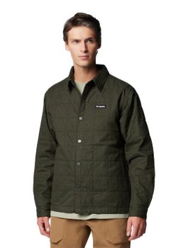 Jaqueta Columbia Masculina Landroamer Quilted Shirt Verde Masculino
