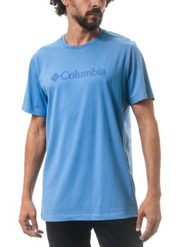 Camiseta Columbia Basic Logo II Branded Azul Masculino Camiseta Columbia Basic Logo II Branded Azul Masculino