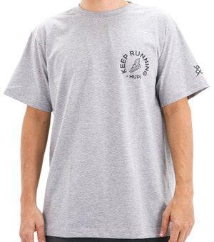 Camiseta Casual HUPI Keep Running Mescla