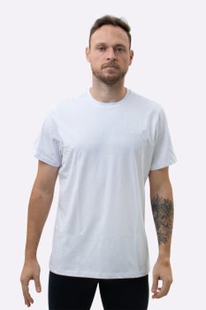 Camiseta Columbia Basic Bordado Branco Masculina