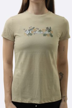 Camiseta Columbia Branded Bouquet Bege Feminina