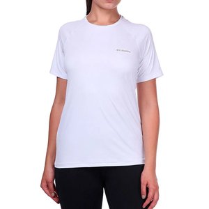 Camiseta Columbia Feminina Aurora FPS 50 Branco Camiseta Columbia Feminina Aurora FPS 50 Branco