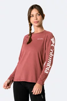 Camiseta Columbia Feminina M/L Aurora Figo