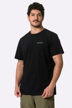 Camiseta Columbia Masculina Basic Preto