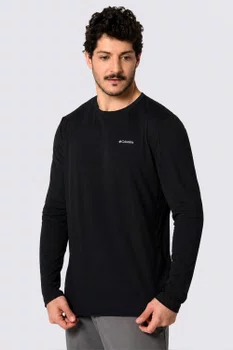 Camiseta Columbia Masculino Neblina Preto