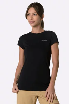 Camiseta Columbia Neblina Feminina FPS 50 Preto