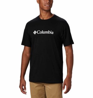 Camiseta Columbia Masculina Basic Logo Preto