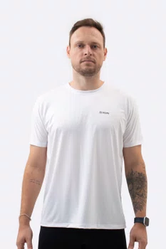 Camiseta Dry Fit HUPI Smart Branca Masculina