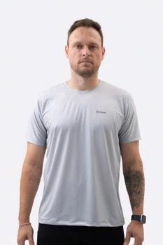 Camiseta Dry Fit HUPI Smart Cinza Masculina