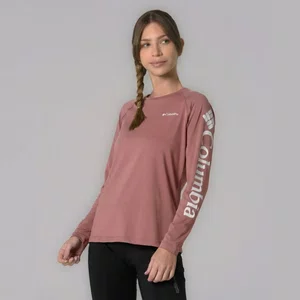 Camiseta Columbia Feminina M/L Aurora Figo