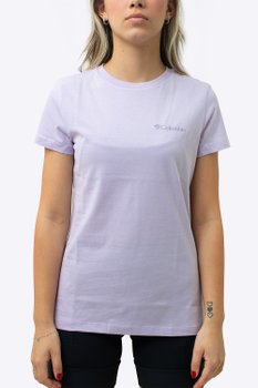 Camiseta  Feminina Columbia Basica Bordado Rosa