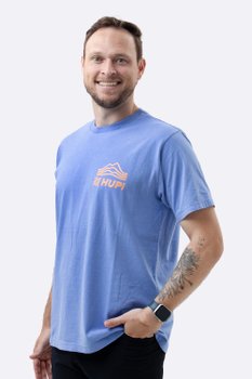 Camiseta HUPI Casual Lilás Mountain