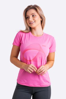 Camiseta HUPI Cosmos Babylook Feminina Manga Curta Rosa Claro Camiseta HUPI Cosmos Babylook Feminina Manga Curta Rosa Claro