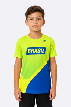 Camiseta HUPI Infantil Brasa
