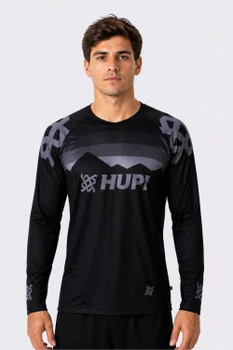 Camiseta Manga Longa HUPI New Shadow All Black