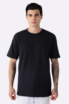Camiseta New Balance Small Logo Masculina Preta