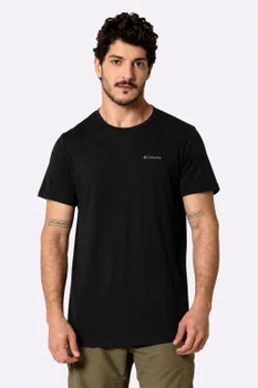 Camiseta Masculina Columbia Neblina FPS 50 Preto
